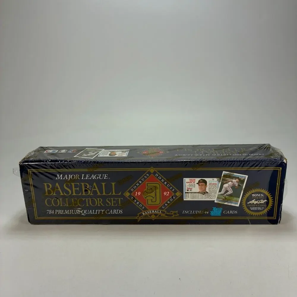 1992 Donruss Major League Baseball Collector Set 784 Cards Complete Set